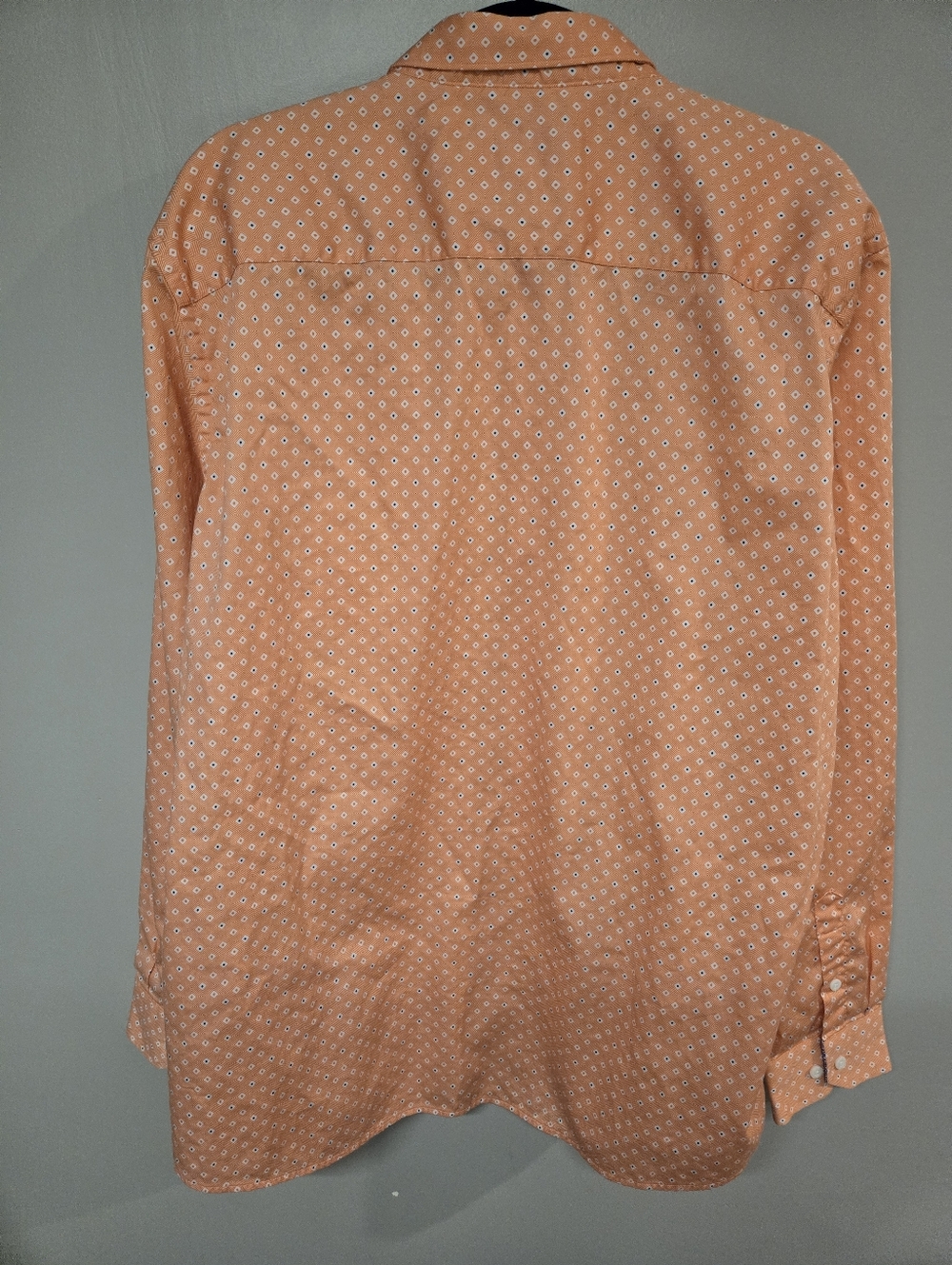 Johnston & Murphy Men's XL Collared Button Down Dress Shirt Patterned - Picture 2 of 6